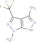3-Amino-1,6-dihydro-6-methyl-4-(trifluoromethyl)pyrazolo[3,4-c]pyrazole