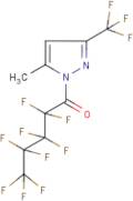 5(3)-Methyl-1-nonafluoropentanoyl-3(5)-(trifluoromethyl)pyrazole