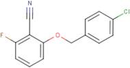 2-Fluoro-6-(4-chlorobenzyloxy)benzonitrile