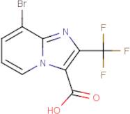 8-Bromo-2-(trifluoromethyl)imidazo[1,2-a]pyridine-3-carboxylic acid