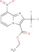 Ethyl 8-nitro-2-(trifluoromethyl)imidazo[1,2-a]pyridine-3-carboxylate