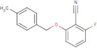 2-Fluoro-6-(4-methylbenzyloxy)benzonitrile