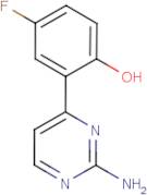 2-(2-Aminopyrimidin-4-yl)-4-fluorophenol