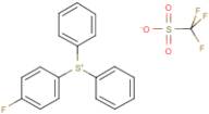 Diphenyl(4-fluorophenyl)sulphonium trifluoromethanesulphonate