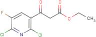 Ethyl 3-(2,6-dichloro-5-fluoropyridin-3-yl)-3-oxopropanoate