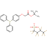 tert-Butyl 2-[4-(diphenylsulphonium)phenoxy]acetate, nonaflate salt