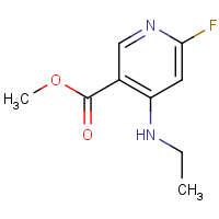 Methyl 4-(ethylamino)-6-fluoropyridine-3-carboxylate