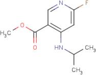 Methyl 6-fluoro-4-(isopropylamino)pyridine-3-carboxylate