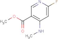 Methyl 6-fluoro-4-(methylamino)pyridine-3-carboxylate