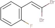 1-(2,2-Dibromovinyl)-2-fluorobenzene