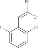 2-(2,2-Dibromovinyl)-1-chloro-3-fluorobenzene