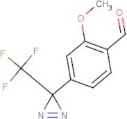 4-(3-(Trifluoromethyl)-3H-diazirin-3-yl)-2-methoxybenzaldehyde