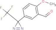 5-(3-(Trifluoromethyl)-3H-diazirin-3-yl)-2-methoxybenzaldehyde