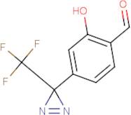 4-(3-(Trifluoromethyl)-3H-diazirin-3-yl)-2-hydroxybenzaldehyde