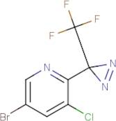 5-Bromo-3-chloro-2-(3-(trifluoromethyl)-3H-diazirin-3-yl)pyridine