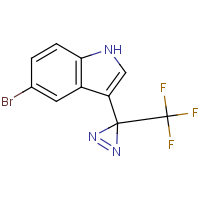 5-Bromo-3-(3-(trifluoromethyl)-3H-diazirin-3-yl)-1H-indole