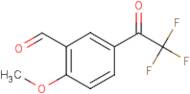 5-(2,2,2-Trifluoroacetyl)-2-methoxybenzaldehyde