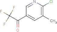 1-(6-Chloro-5-methylpyridin-3-yl)-2,2,2-trifluoroethanone