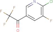 1-(6-Chloro-5-fluoropyridin-3-yl)-2,2,2-trifluoroethanone