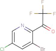 1-(3-Bromo-5-chloropyridin-2-yl)-2,2,2-trifluoroethanone