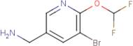 (5-Bromo-6-(difluoromethoxy)pyridin-3-yl)methanamine