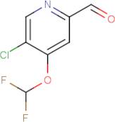 5-Chloro-4-(difluoromethoxy)pyridine-2-carbaldehyde