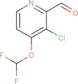 3-Chloro-4-(difluoromethoxy)pyridine-2-carbaldehyde