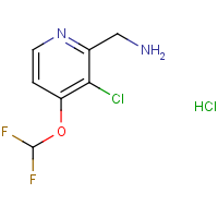 (3-Chloro-4-(difluoromethoxy)pyridin-2-yl)methanamine hydrochloride