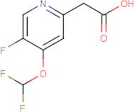 2-(4-(Difluoromethoxy)-5-fluoropyridin-2-yl)acetic acid