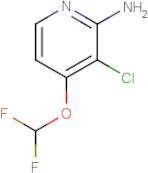 3-Chloro-4-(difluoromethoxy)pyridin-2-amine