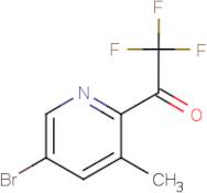 1-(5-Bromo-3-methylpyridin-2-yl)-2,2,2-trifluoroethanone