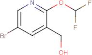 (5-Bromo-2-(difluoromethoxy)pyridin-3-yl)methanol