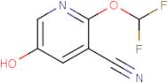 2-(Difluoromethoxy)-5-hydroxypyridine-3-carbonitrile