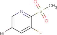 5-Bromo-3-fluoro-2-(methylsulfonyl)pyridine