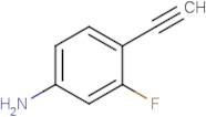 4-Ethynyl-3-fluoroaniline