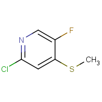 2-Chloro-5-fluoro-4-(methylthio)pyridine