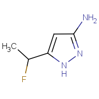 3-Amino-5-(1-fluoroethyl)-1H-pyrazole