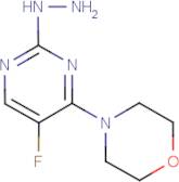 4-(5-Fluoro-2-hydrazinopyrimidin-4-yl)morpholine