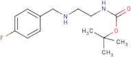 N'-(4-Fluorobenzyl)ethane-1,2-diamine, N-BOC protected