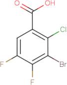 3-Bromo-2-chloro-4,5-difluorobenzoic acid