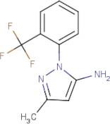 3-Methyl-1-[2-(trifluoromethyl)phenyl]-1H-pyrazol-5-amine