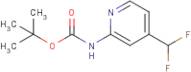 tert-Butyl (4-(difluoromethyl)pyridin-2-yl)carbamate