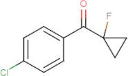 (4-Chlorophenyl)(1-fluorocyclopropyl)methanone