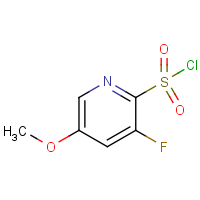 3-Fluoro-5-methoxypyridine-2-sulfonyl chloride