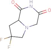 7,7-Difluorotetrahydropyrrolo[1,2-a]pyrazine-1,3(2H,4H)-dione