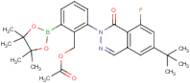 2-(6-(tert-Butyl)-8-fluoro-1-oxophthalazin-2(1H)-yl)-6-(4,4,5,5-tetramethyl-1,3,2-dioxaborolan-2-y…