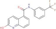 2-Hydroxy-N-(3-(trifluoromethyl)phenyl)quinoline-5-carboxamide