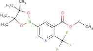 Ethyl 5-(4,4,5,5-tetramethyl-1,3,2-dioxaborolan-2-yl)-2-(trifluoromethyl)nicotinate