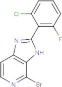 4-Bromo-2-(2-chloro-6-fluorophenyl)-3H-Imidazo[4,5-c]pyridine