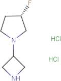 (S)-1-(Azetidin-3-yl)-3-fluoropyrrolidine dihydrochloride